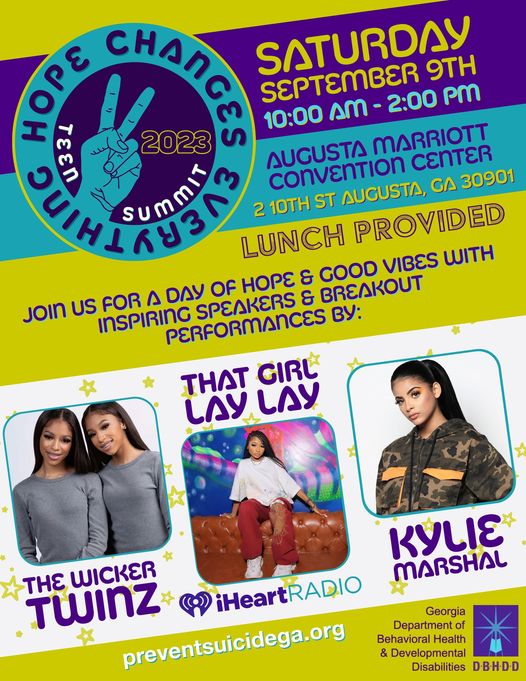 Flyer for Teen Summit